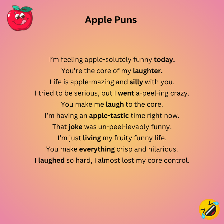Apple Puns