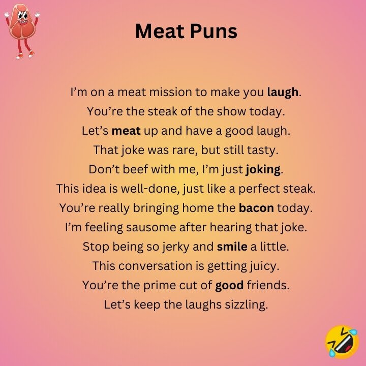 Funny Meat Puns