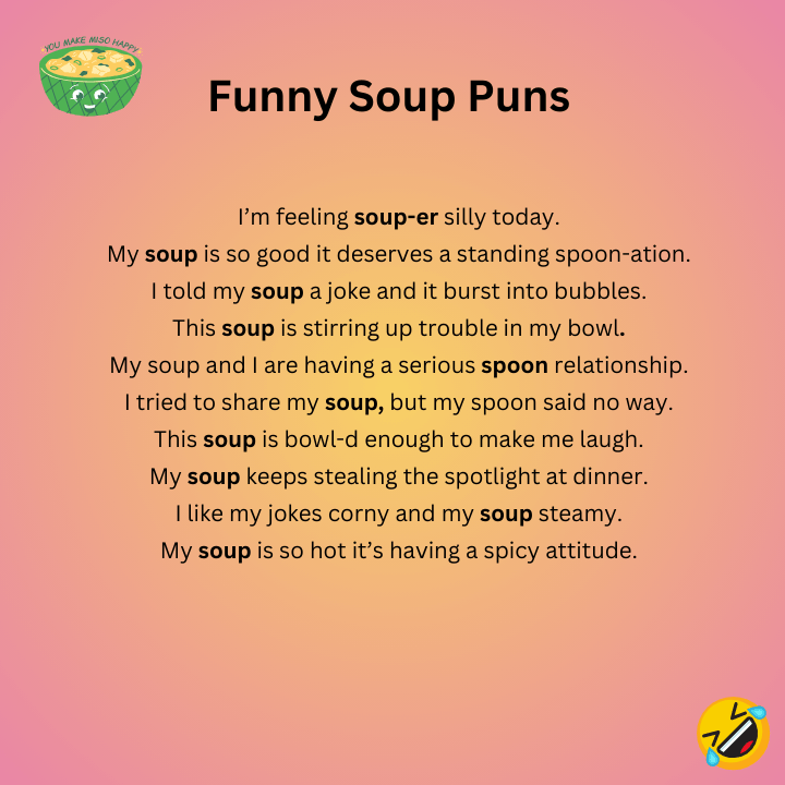 Funny Soup Puns