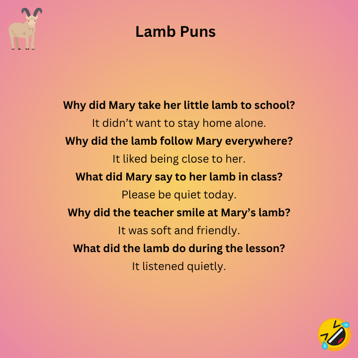 Lamb Puns