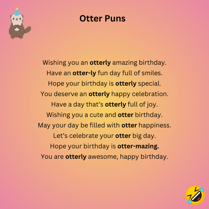 Otter Puns