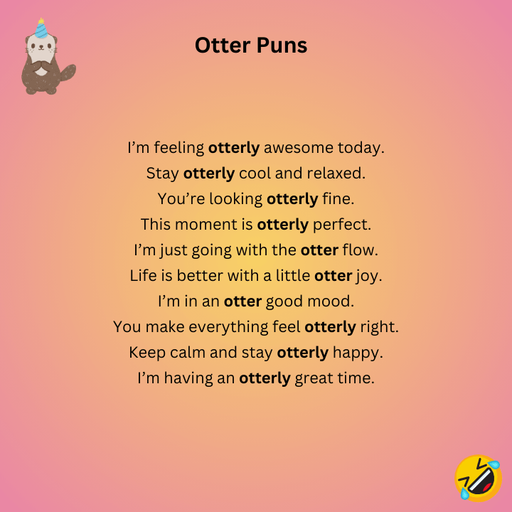 Otter Puns
