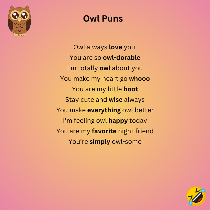Owl Puns