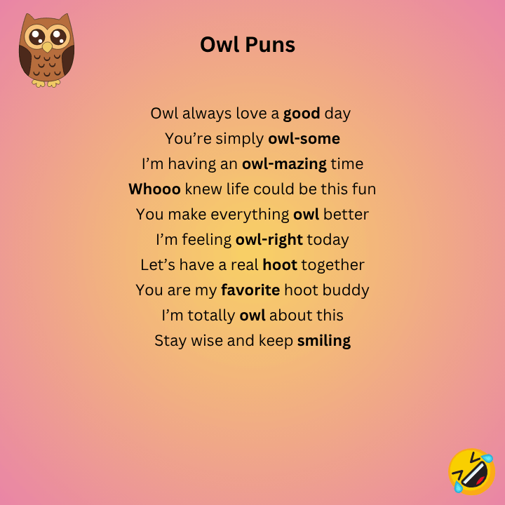 Owl Puns