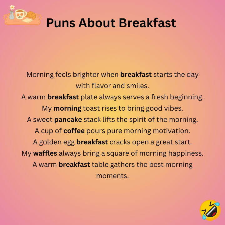 Puns About Breakfast