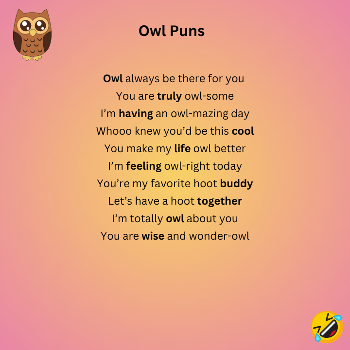 Owl Puns
