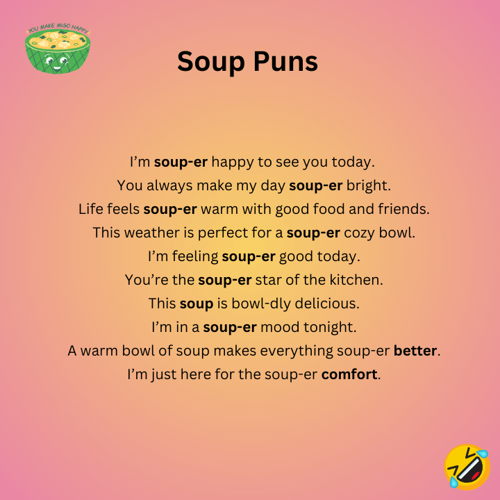 Soup Puns
