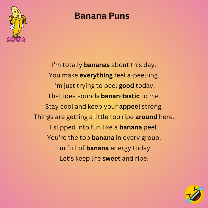 Banana Puns One Liners