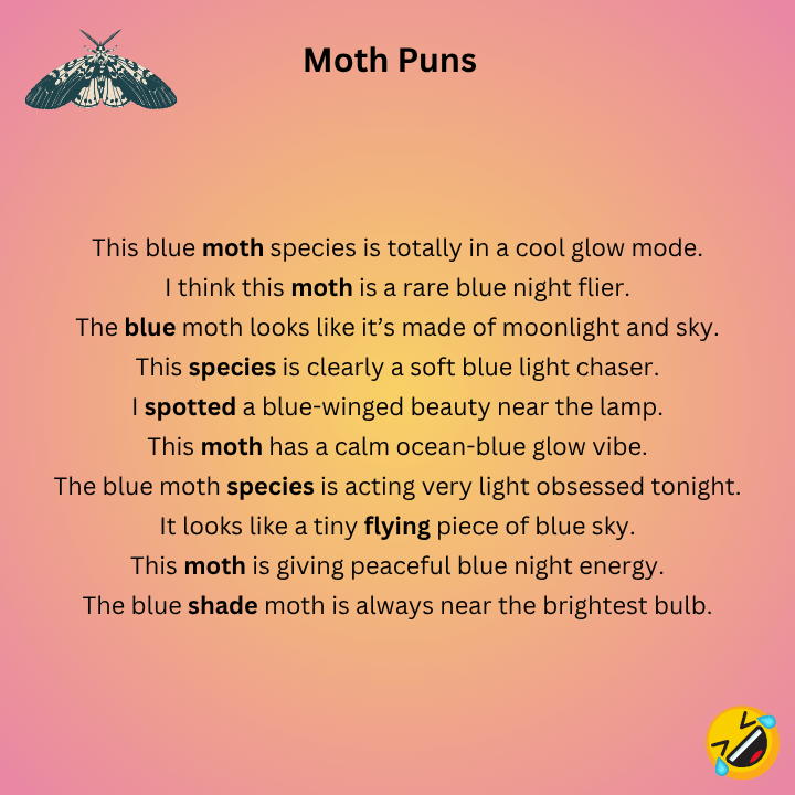 Blue Moth Species