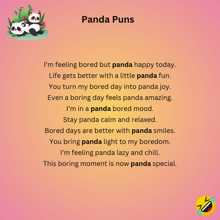 Bored Panda Puns