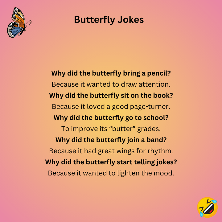 Butterfly Dad Jokes