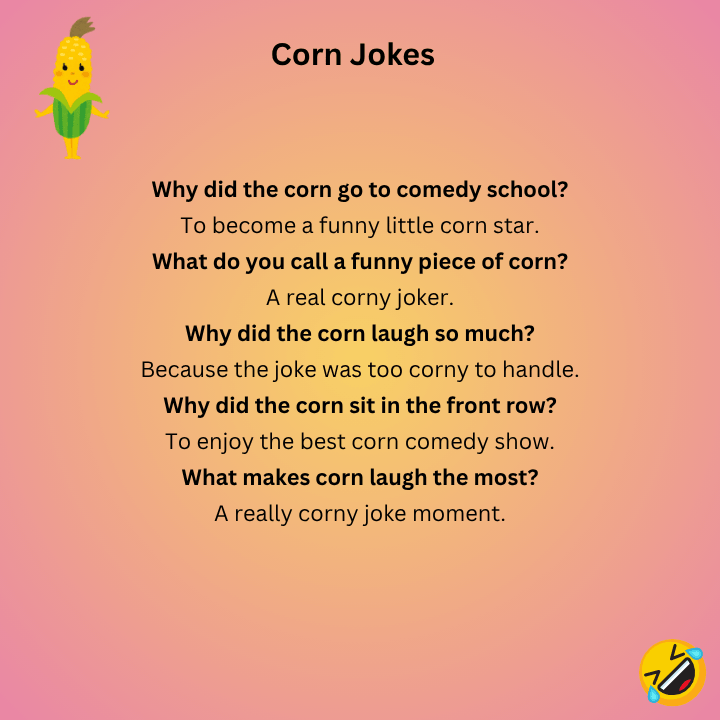 Corn Jokes Funny