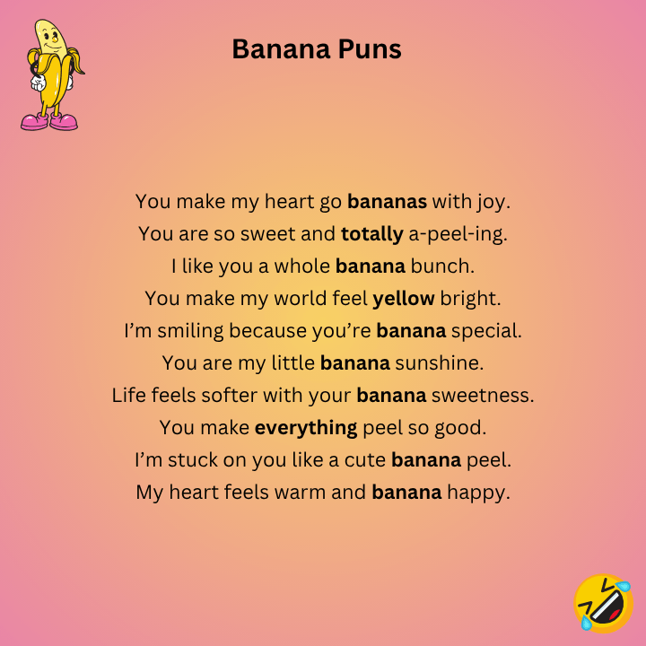 Cute Banana Puns