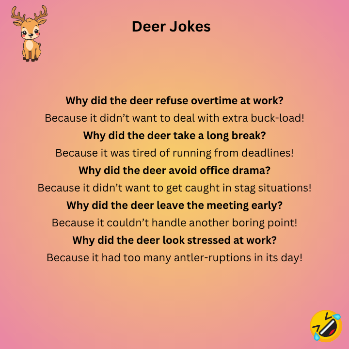 Deer Jokes For Adults
