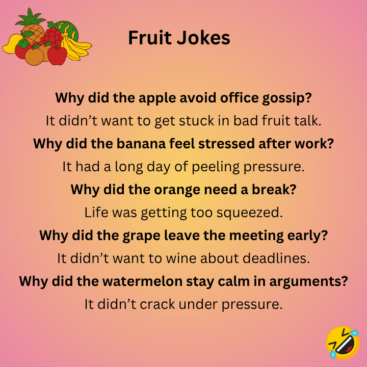 Fruit Jokes For Adults 