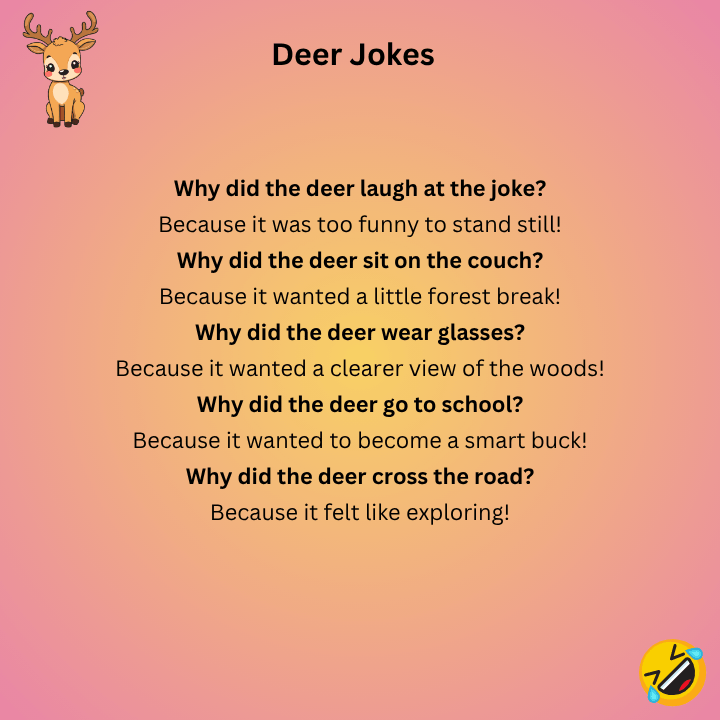 Funny Deer Jokes