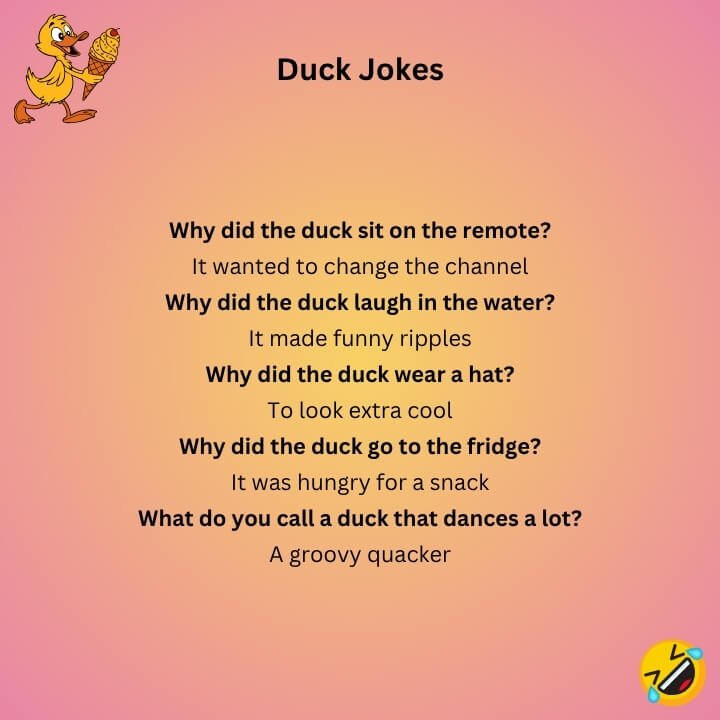 Funny Duck Jokes  