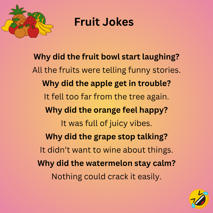 Funny Fruit Jokes
