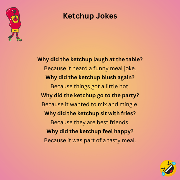 Funny Ketchup Jokes