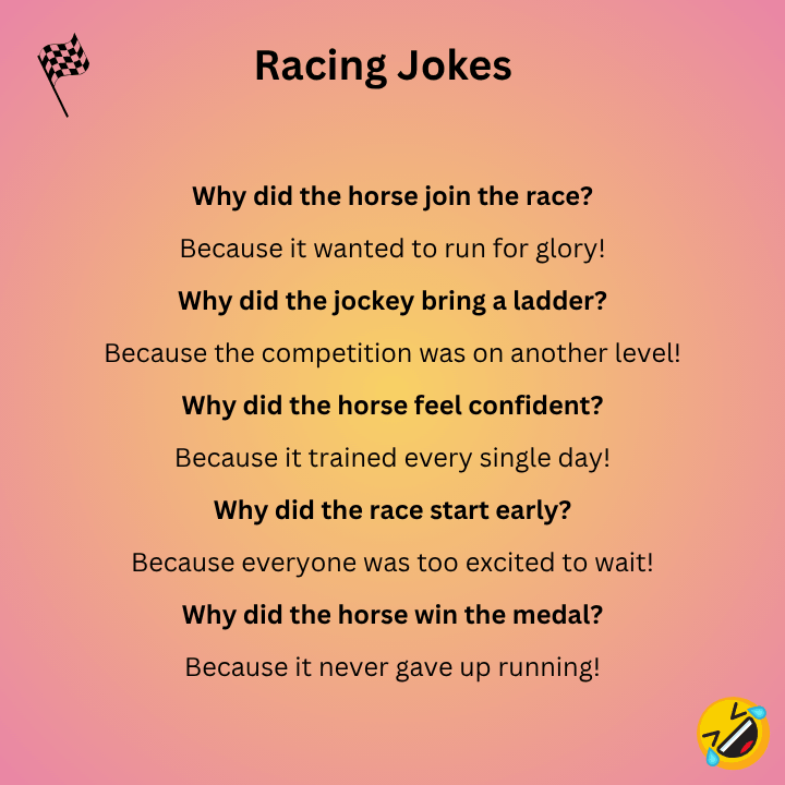 Horse Racing Jokes