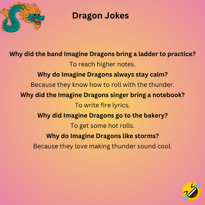 Imagine Dragon Jokes