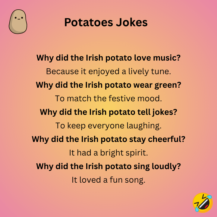 Irish And Potatoes Jokes
