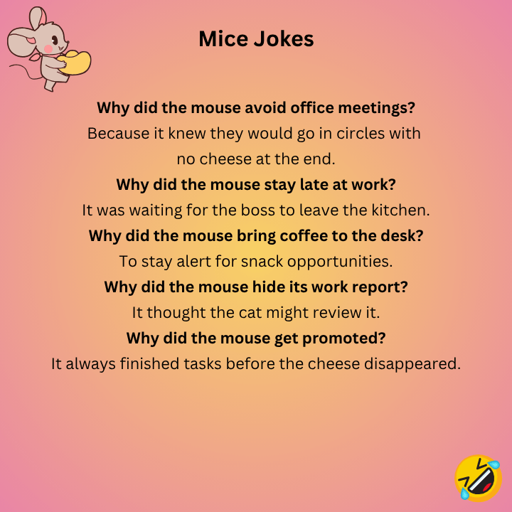 Mice Jokes For Adults