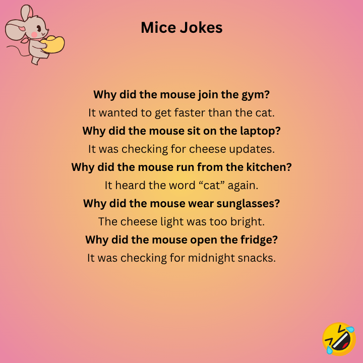Mice Jokes One Liners