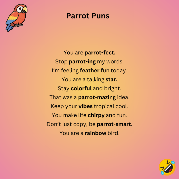 Parrot Puns