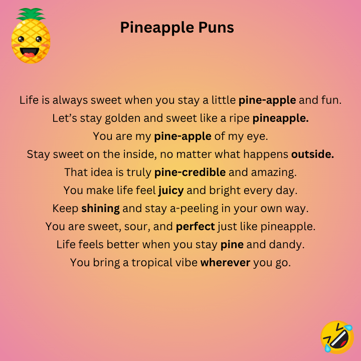 Pineapple Puns