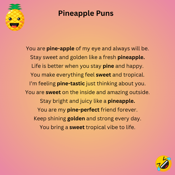 Pineapple Puns One Liners