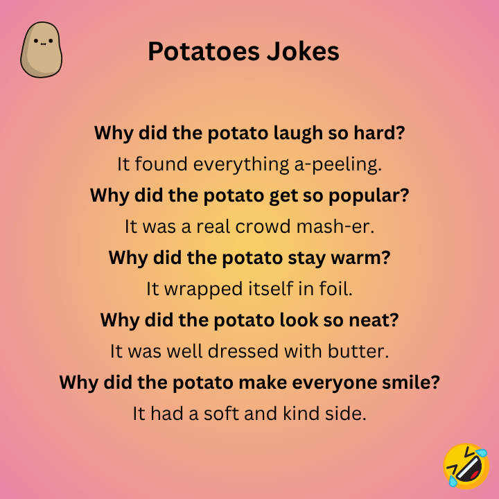 Potatoes Jokes One Liners