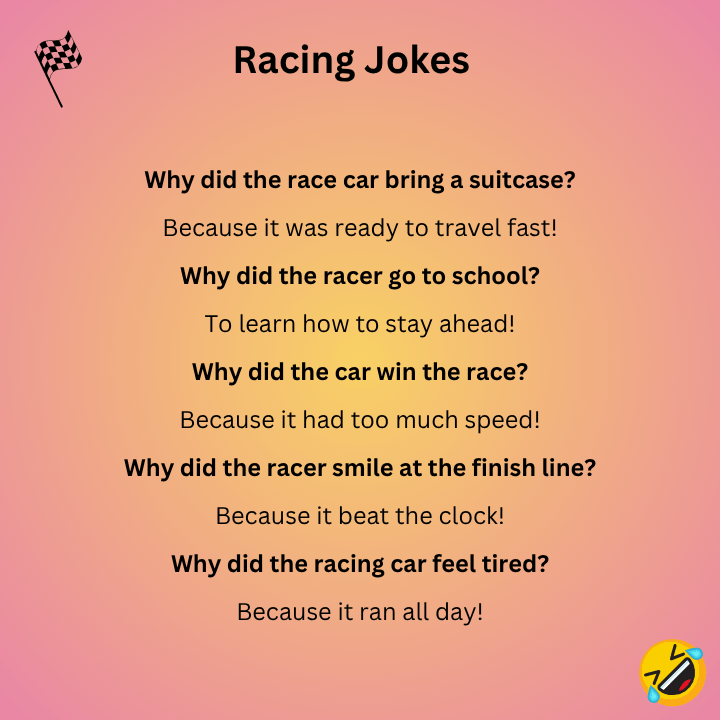 Racing Jokes