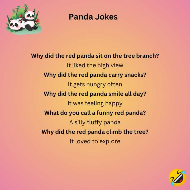 Red Panda Jokes