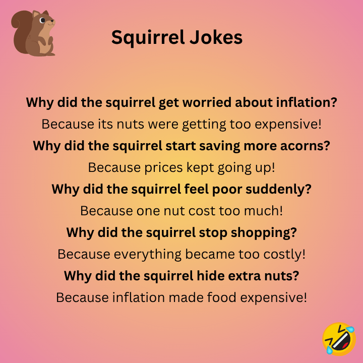 Squirrel Jokes Inflation