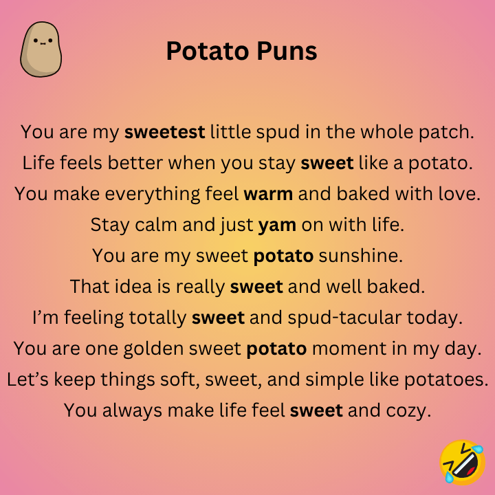 Sweet Potato Puns
