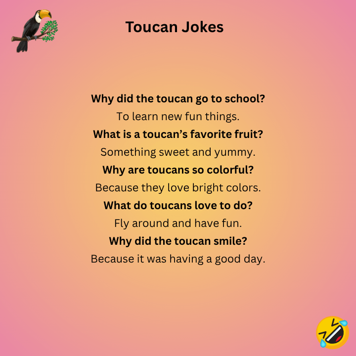 Toucan Jokes For Kids
