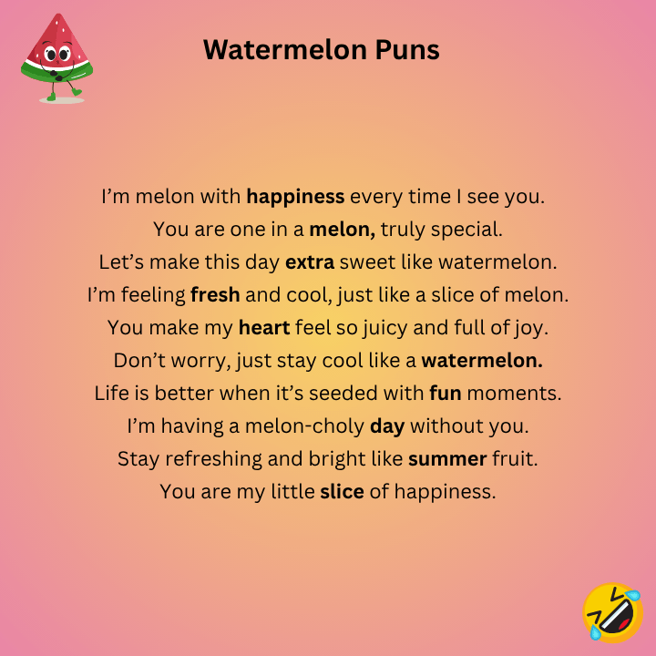 Watermelon Puns