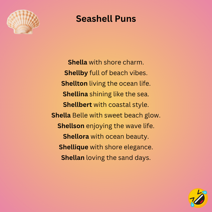 shell pun names