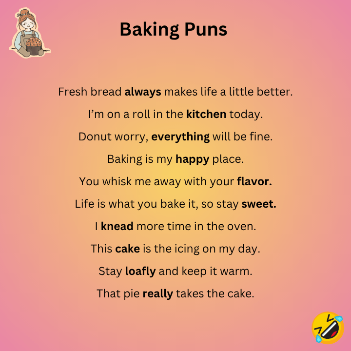 Baking Puns
