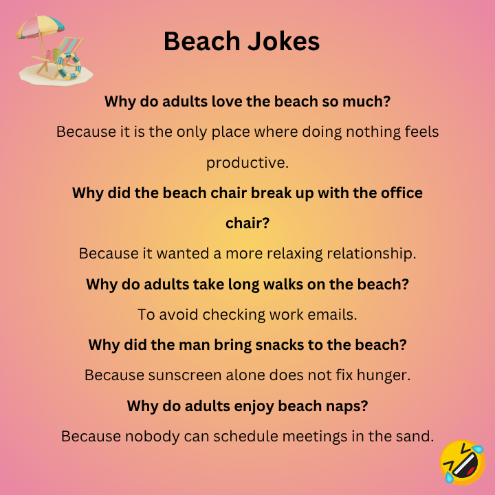 Beach Jokes For Adults