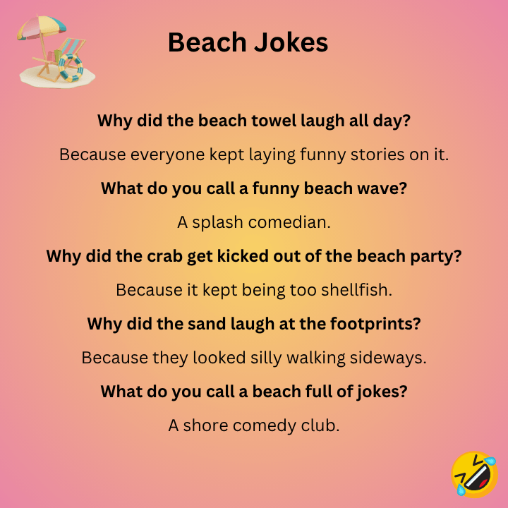 Beach Jokes Funny