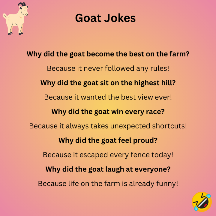 Best Goat Jokes
