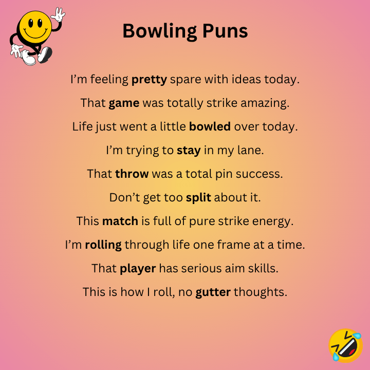 Bowling Puns