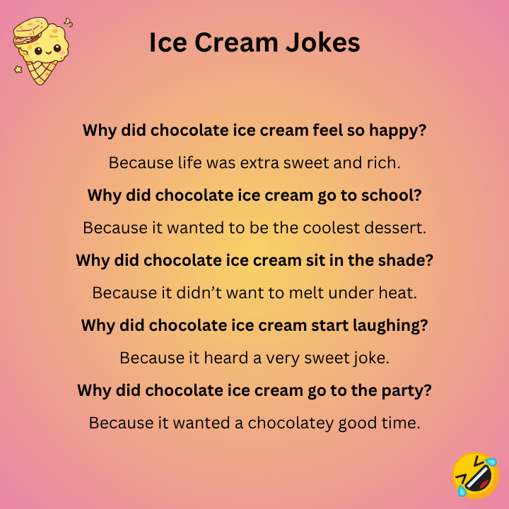 Chocolate Ice Cream Jokes