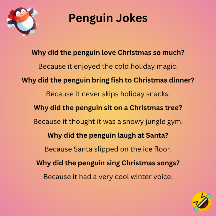 Christmas Penguin Jokes