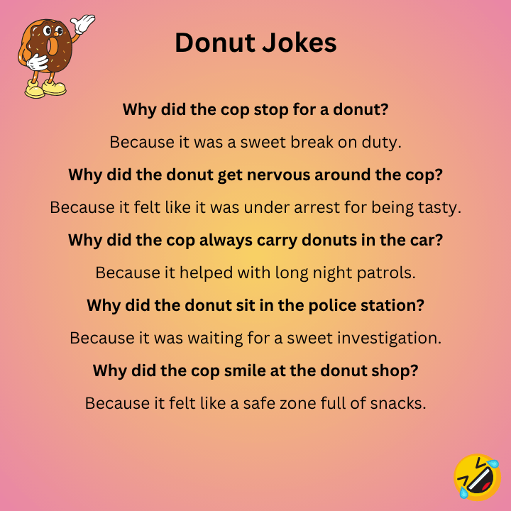 Cop And Donut Jokes