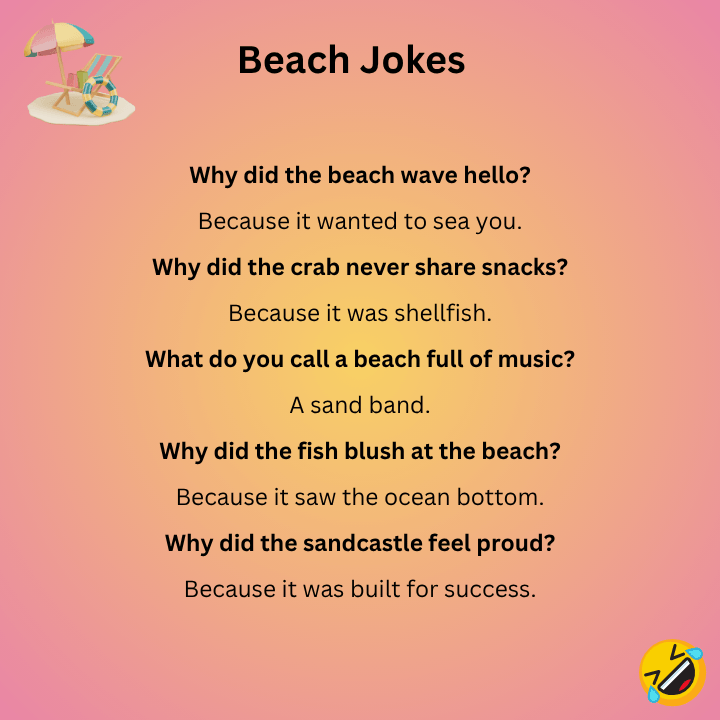 Corny Beach Jokes