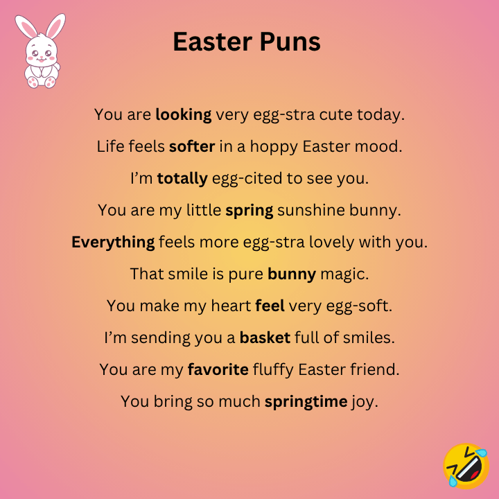 Cute Easter Puns