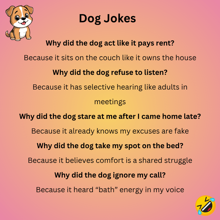 Dog Jokes For Adults